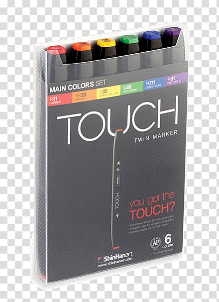 Marker pen Primary color Permanent marker, ink dissolving transparent background PNG clipart