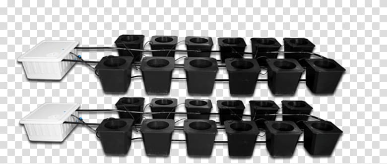 Growroom Hydroponics BubbleFlow Bucket Hydroponic Grow System Market Product, rich yield transparent background PNG clipart