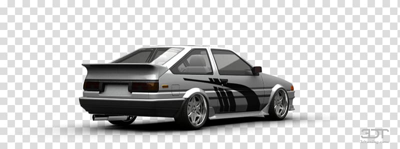 Bumper Compact car Motor vehicle Automotive design, toyota ae86 transparent background PNG clipart