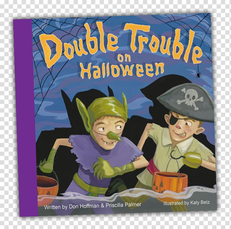 Double Trouble on Halloween Recreation Book Poster Google Play, book transparent background PNG clipart