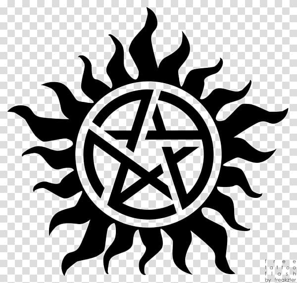 Pentagram Pentacle Wicca Solar symbol, symbol transparent background PNG clipart