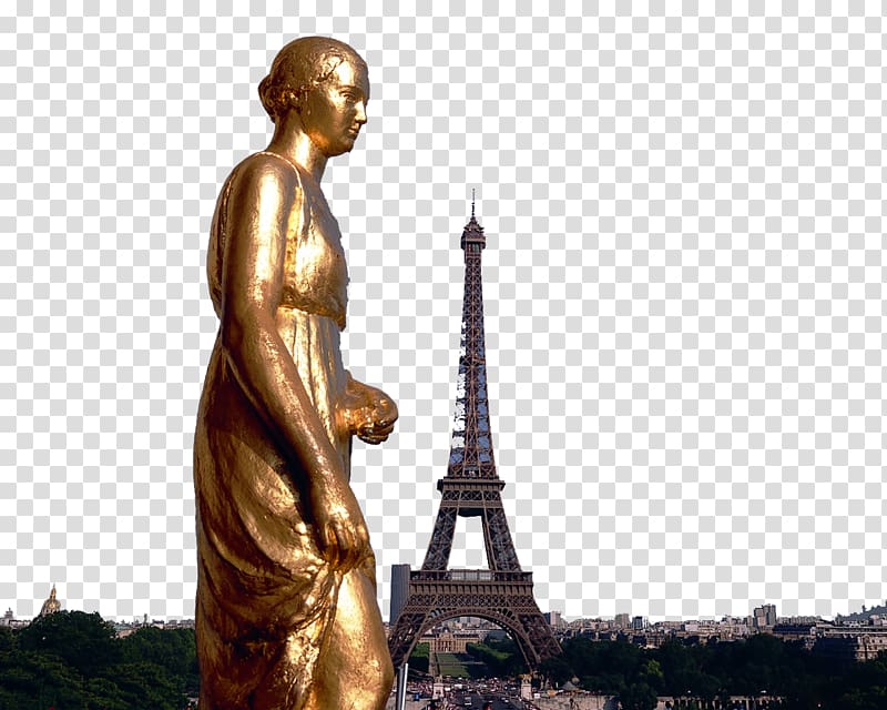 Eiffel Tower Arc de Triomphe Notre-Dame de Paris Landmark, Paris city transparent background PNG clipart