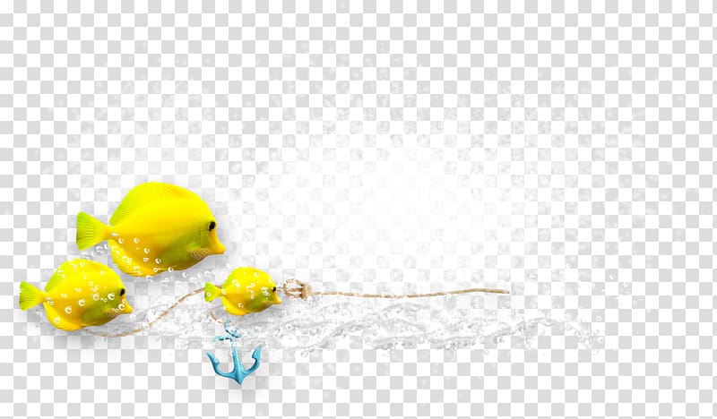 sharing DenizBank , Beautiful yellow fish transparent background PNG clipart