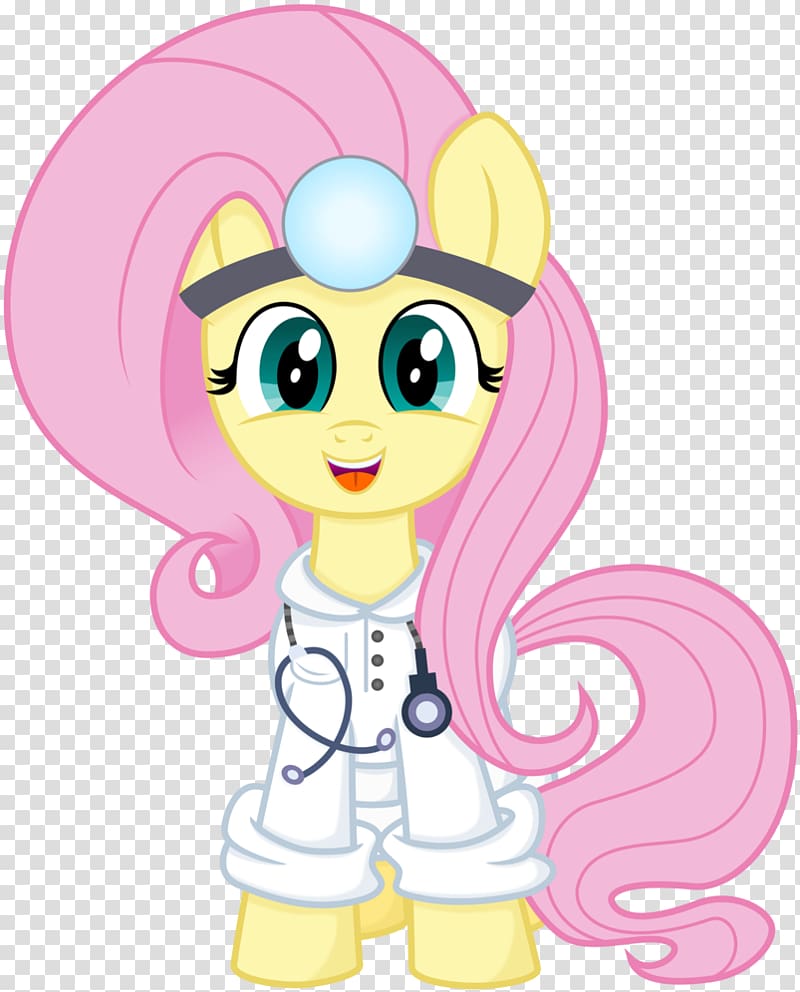 Fluttershy Pinkie Pie Physician, doctor of toothache transparent background PNG clipart