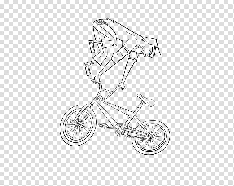 Bicycle Wheels Bicycle Drivetrain Part Bicycle Frames Sketch, Bicycle transparent background PNG clipart