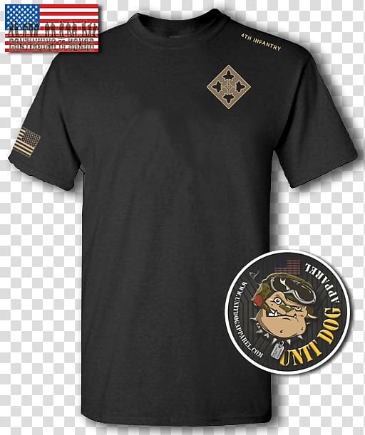 T-shirt Fort Drum 10th Mountain Division Fort Bragg United States Army, T-shirt transparent background PNG clipart