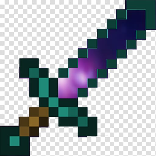 Minecraft: Story Mode Xbox 360 Sword Diamond, Pattern Sword transparent background PNG clipart