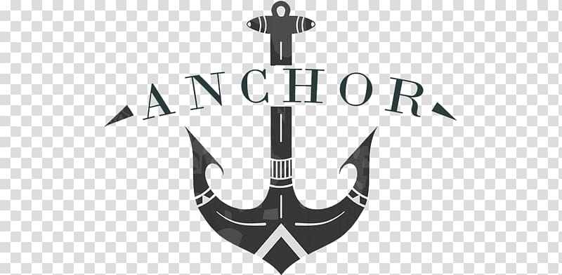 Anchor , Hand painted boat spear sign transparent background PNG clipart
