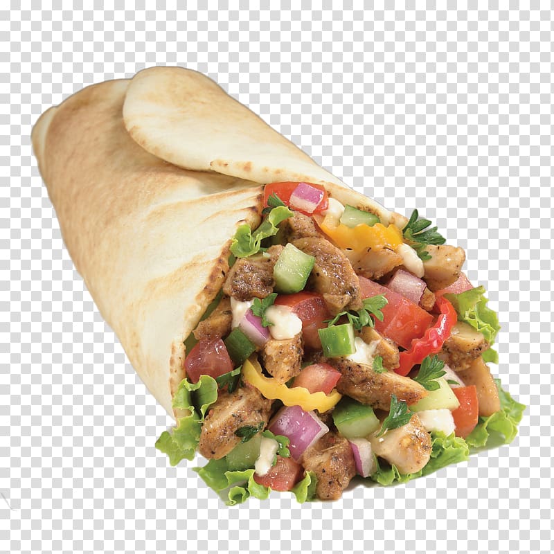 burrito, Shawarma Middle Eastern cuisine Lebanese cuisine Pakistani cuisine Falafel, Shawarma transparent background PNG clipart