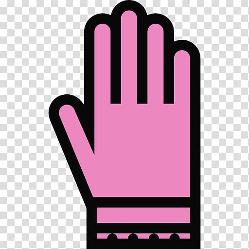 Finger Pink M , Medical Glove transparent background PNG clipart