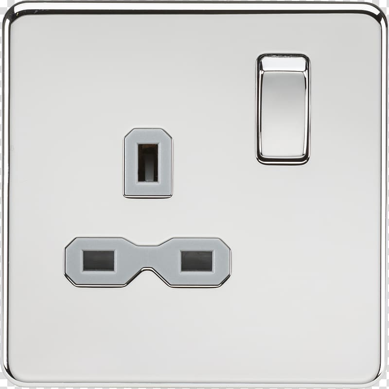AC power plugs and sockets Electrical Switches Metal, design transparent background PNG clipart