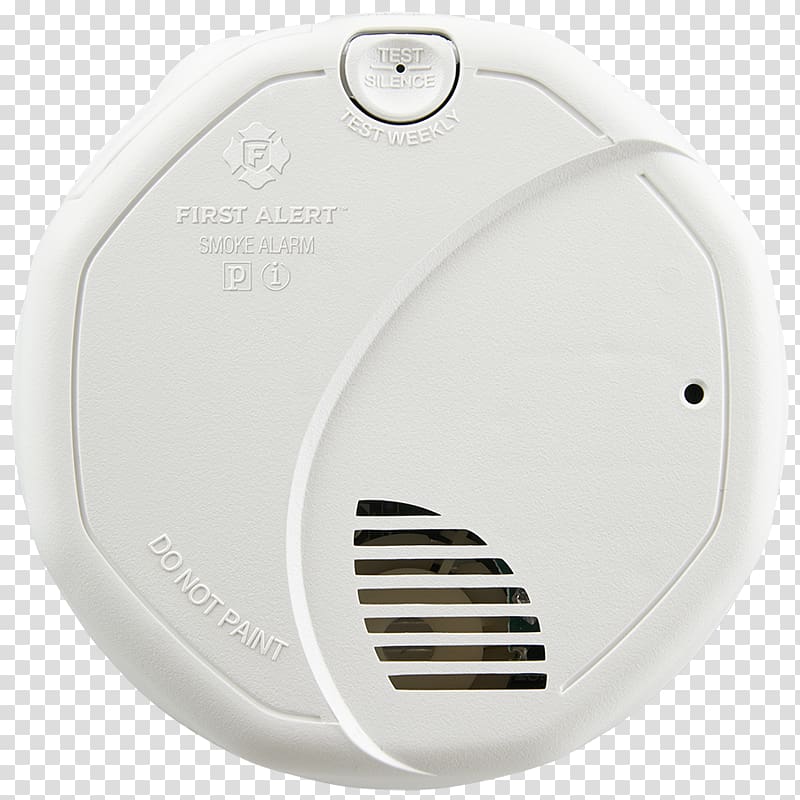Smoke detector First Alert Sensor Carbon monoxide detector, engine Smoke transparent background PNG clipart