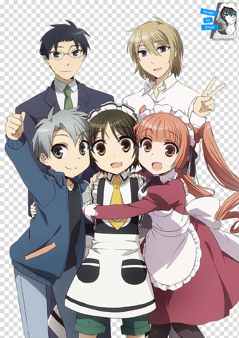 Maid Shōnen manga Anime Funimation Dubbing, Anime transparent background PNG clipart