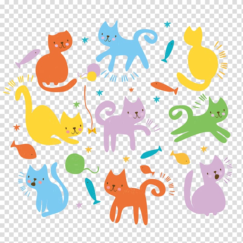 Cat Kitten Cuteness Illustration, little cat transparent background PNG clipart
