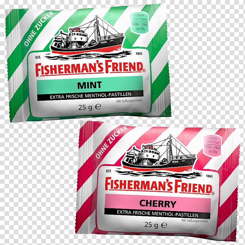 Salty liquorice Fisherman\'s Friend Throat lozenge Blackcurrant, candy transparent background PNG clipart