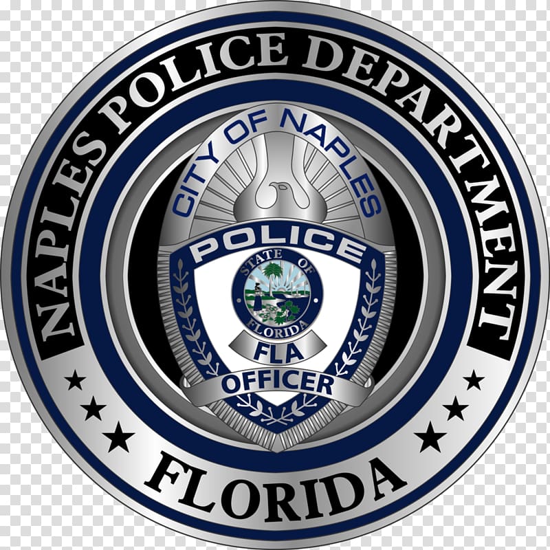 Naples Police Department Police officer Badge Chief of police, Police transparent background PNG clipart