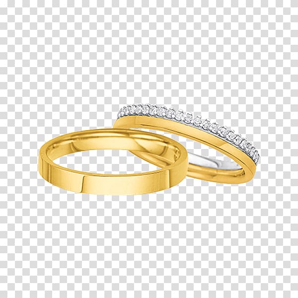 Couple Rings in Gold PNG – Free Download