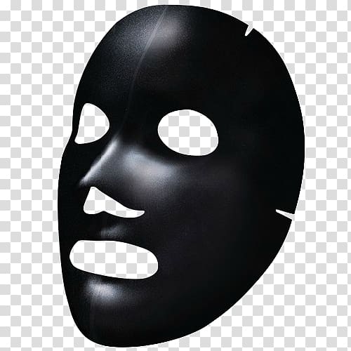 black mask , Mask Comedo Facial Cleanser Skin, Black Mask transparent background PNG clipart