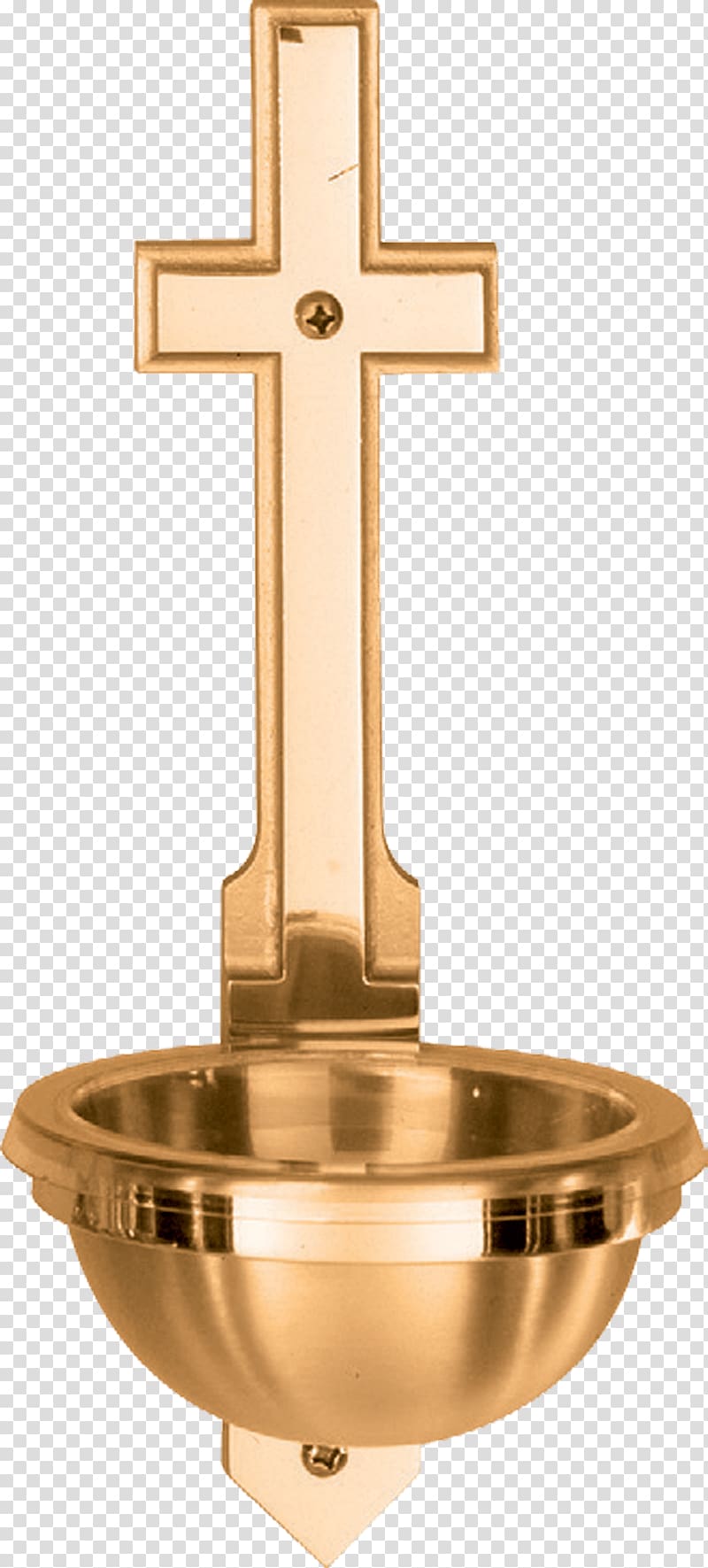 Crucifix Brass Bronze 01504, Brass transparent background PNG clipart