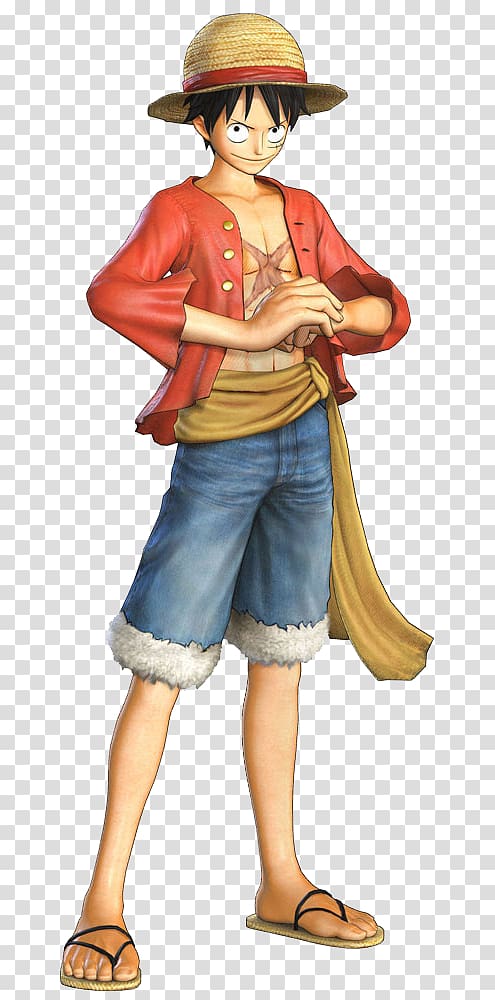 One Piece Luffy illustration, Monkey D. Luffy One Piece: Pirate Warriors 2 One Piece: Pirate Warriors 3, One Piece Luffy transparent background PNG clipart