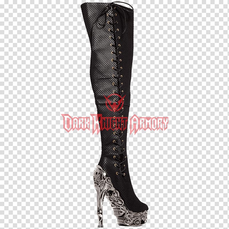 Thigh-high boots Thigh-high boots High-heeled shoe Knee-high boot, boot transparent background PNG clipart