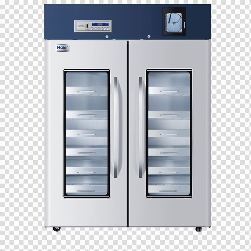 Blood bank Refrigerator Haier, refrigerator transparent background PNG clipart