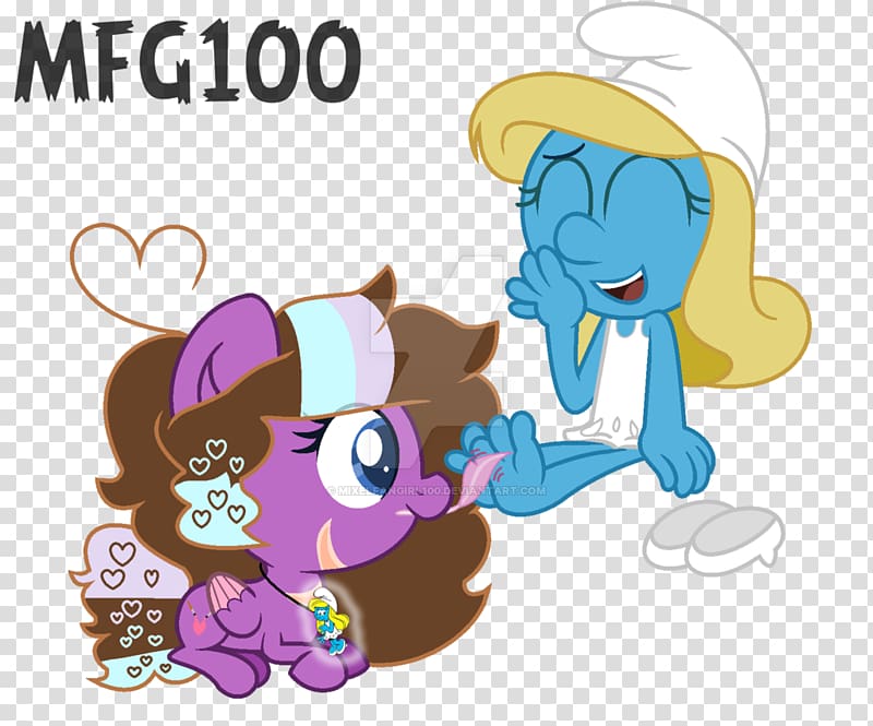 Smurfette Tickling Tickle torture Foot Comic strip, cartoon foot tickling transparent background PNG clipart