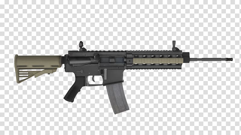 AR-15 style rifle Smith & Wesson M&P15 ArmaLite AR-10, assault rifle transparent background PNG clipart