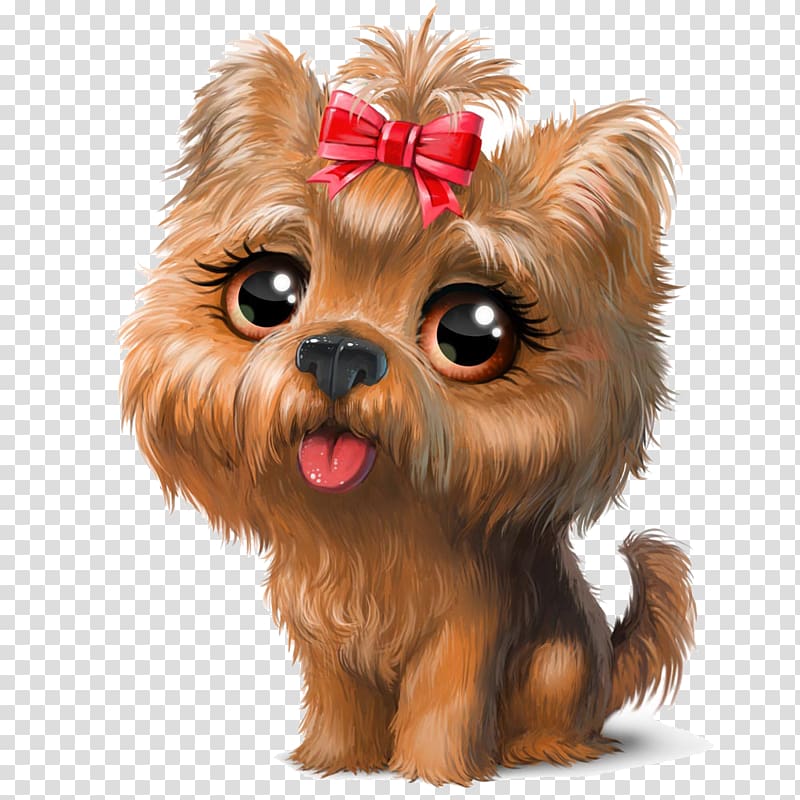 Yorkshire Terrier Puppy Cuteness Dog grooming , puppy transparent background PNG clipart
