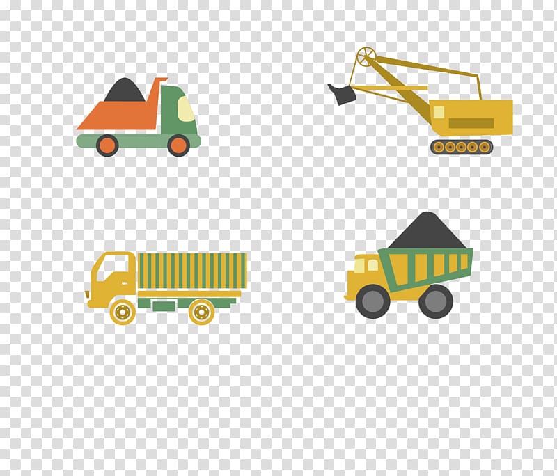 Car Van Truck, All kinds of material collection truck transparent background PNG clipart