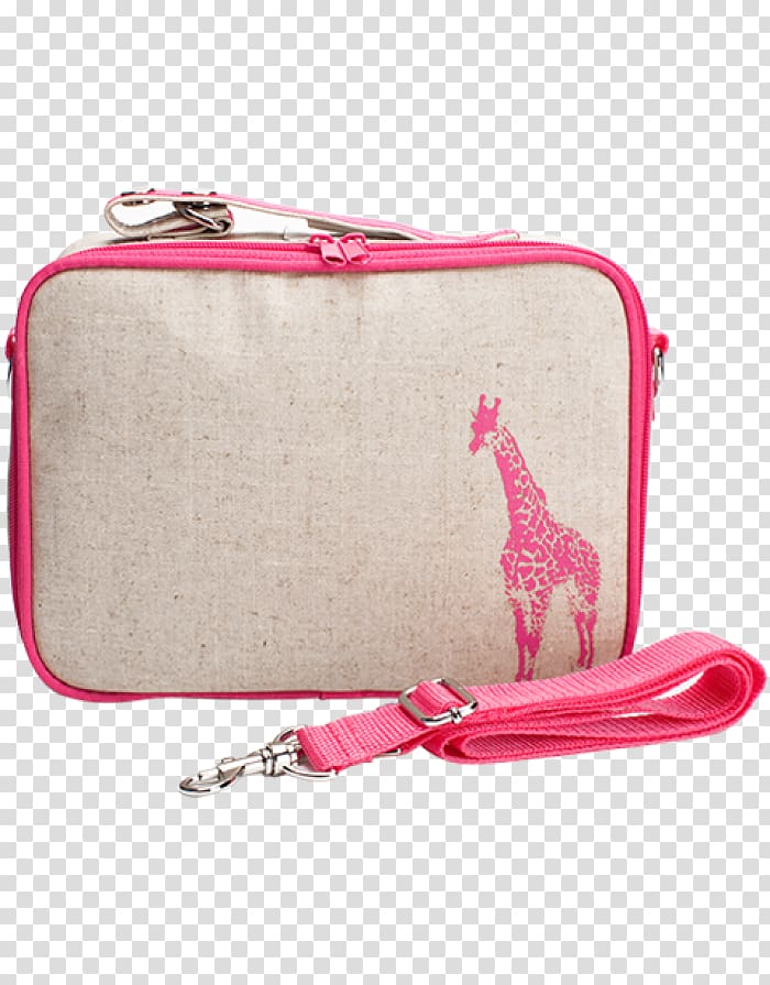 Handbag Backpack Messenger Bags Coin purse, Pink Giraffe transparent background PNG clipart