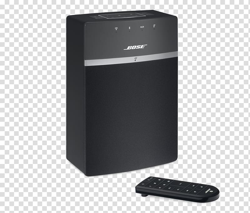 Bose SoundTouch 10 Wireless speaker Loudspeaker Audio Bose Corporation, sound system transparent background PNG clipart
