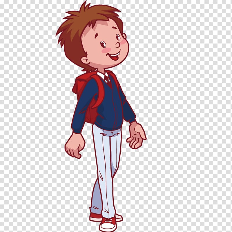 Child, school boy transparent background PNG clipart