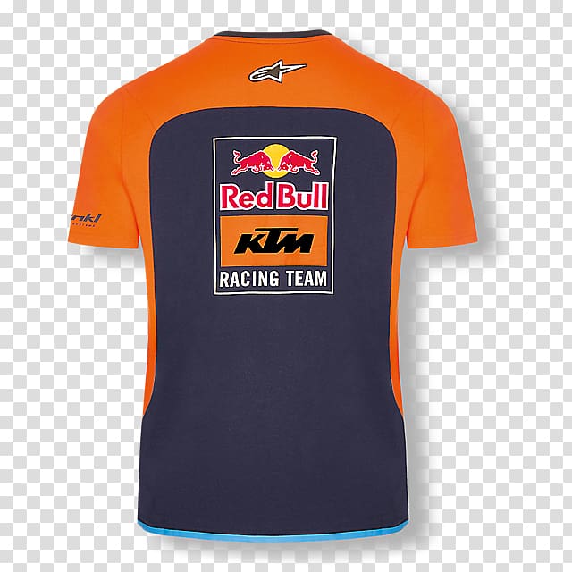 KTM MotoGP racing manufacturer team Red Bull Racing T-shirt Red Bull GmbH, red bull transparent background PNG clipart