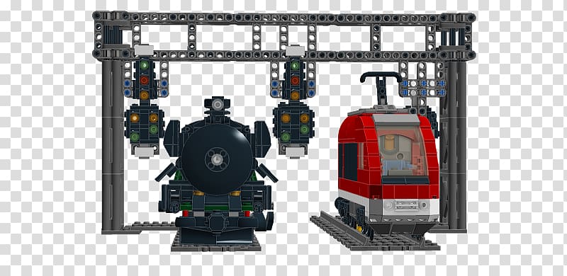Lego Trains Hauptsignal Swiss Federal Railways, Railway Signal transparent background PNG clipart