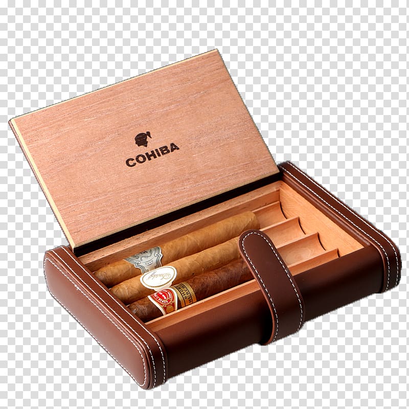 Cigar box Cohiba Lighter, box transparent background PNG clipart