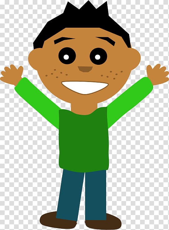 excited person clipart