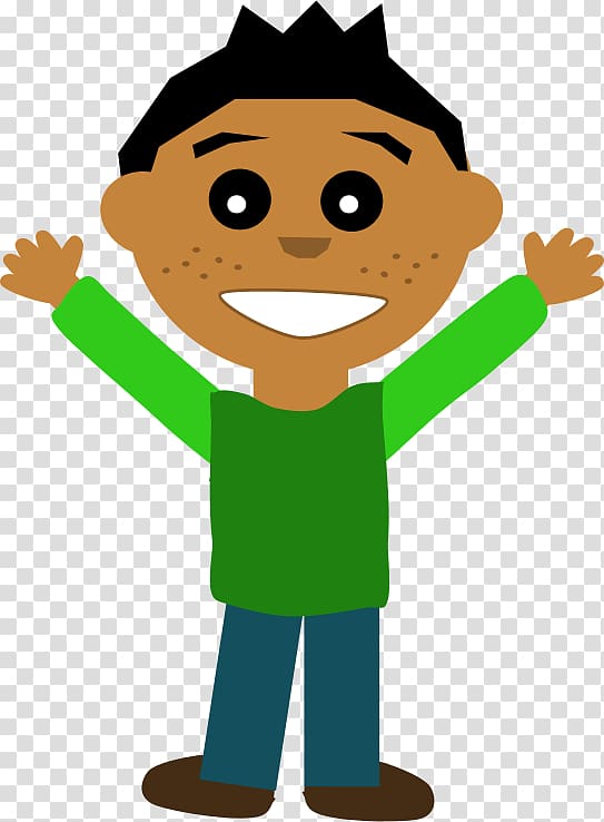 excited person clip art