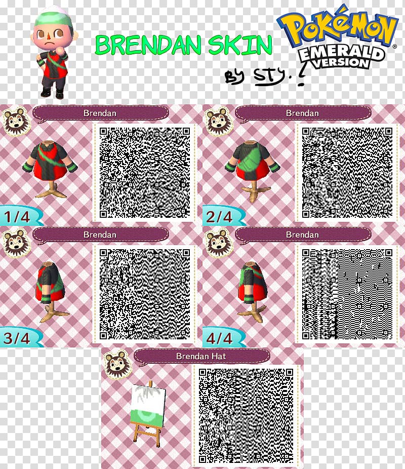 Animal Crossing: New Leaf Animal Crossing: Happy Home Designer Video game QR code Nintendo 3DS, others transparent background PNG clipart