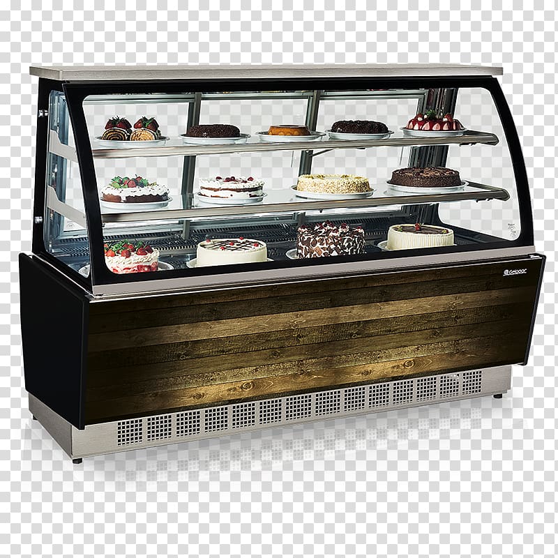 Refrigeration Cold Expositor Bakery, Vitrine transparent background PNG clipart