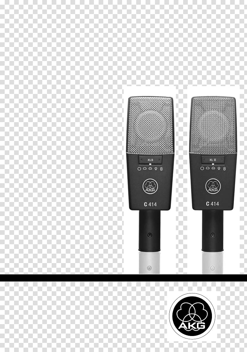 Microphone AKG C414 XLS Audio Condensatormicrofoon, microphone transparent background PNG clipart