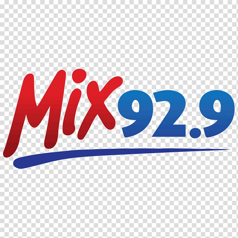 Mix 92.9 WJXA FM broadcasting WCJK WNFN, others transparent background PNG clipart