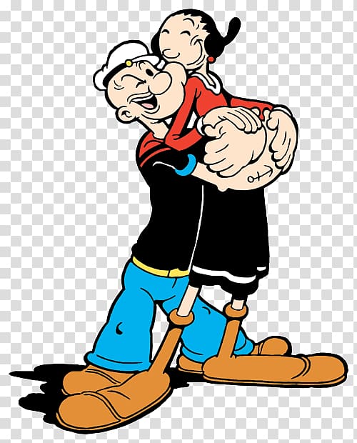 Popeye: Rush for Spinach Olive Oyl Popeye Village Cartoon, cartoon olive transparent background PNG clipart