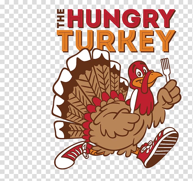 Turkey trot Running Racing 5K run, Thanksgiving turkey transparent background PNG clipart