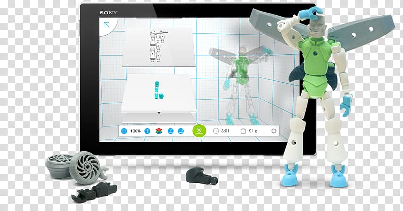 Autodesk Design AutoCAD Computer Software 3D printing, robot printing transparent background PNG clipart