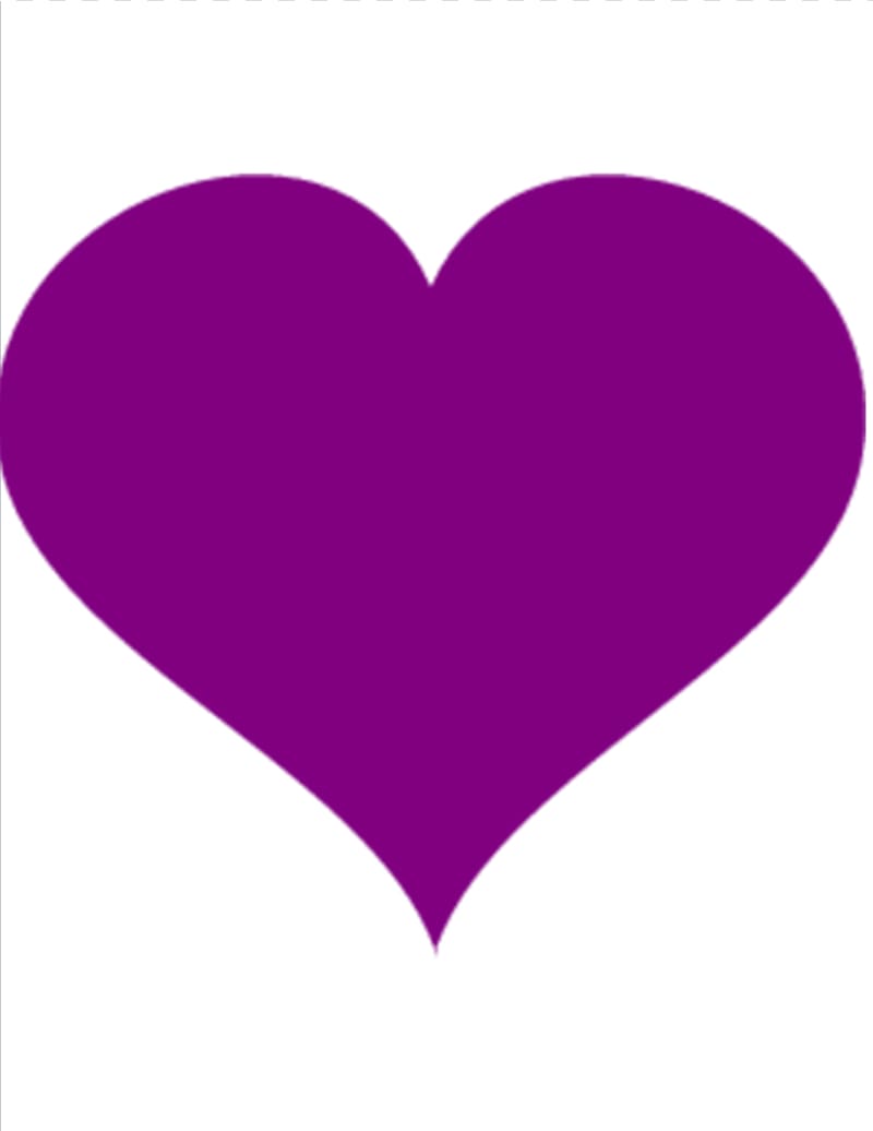 Purple Heart , Dark transparent background PNG clipart