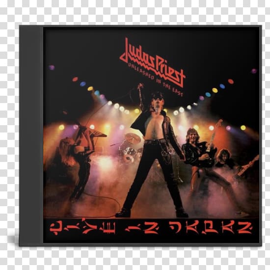 Unleashed in the East Judas Priest LP record Album Phonograph record, others transparent background PNG clipart