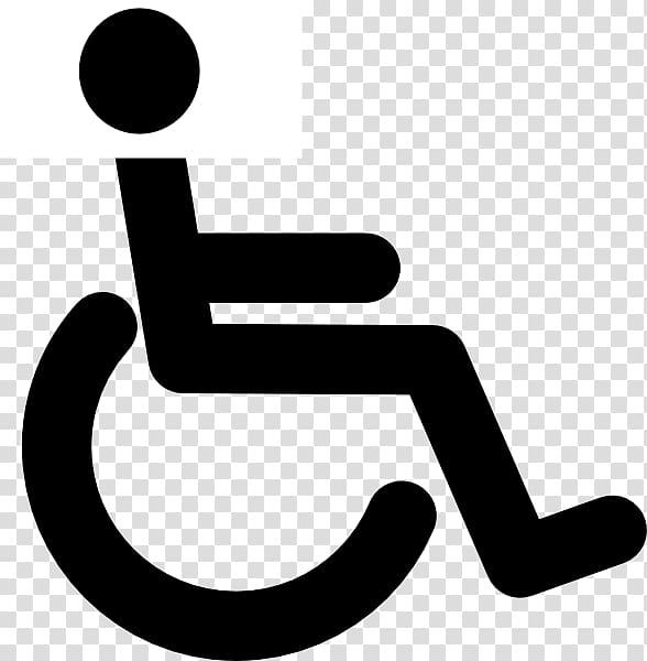 Disability Wheelchair Accessibility Disabled parking permit , wc transparent background PNG clipart