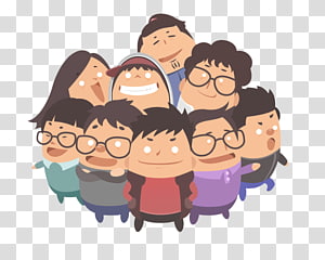 people team transparent background PNG clipart thumbnail