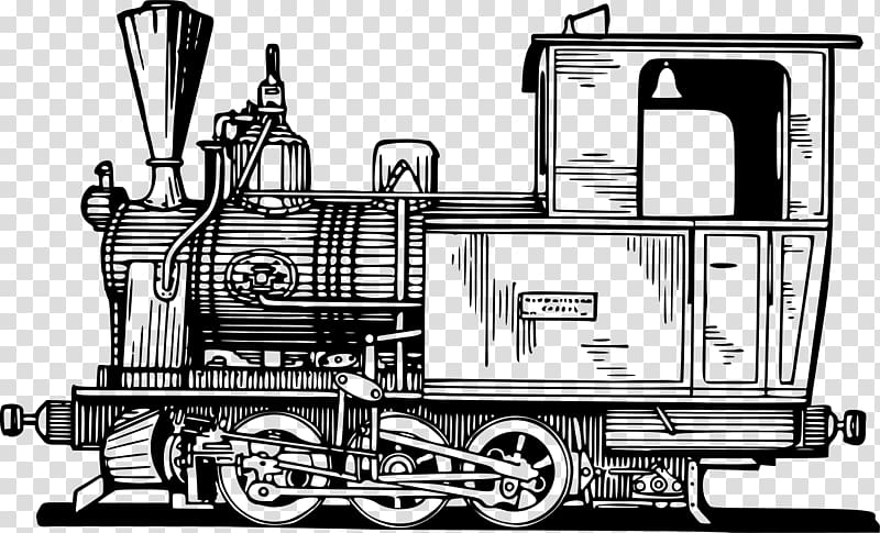 Train Rail transport Steam locomotive Passenger car, train transparent background PNG clipart
